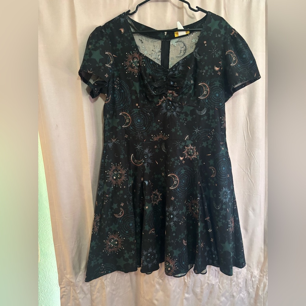 Bernie Dexter Patty Dress- Celestial Print
